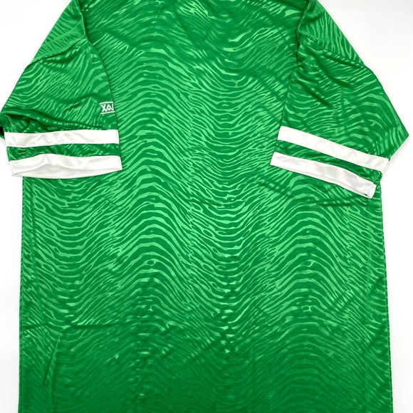Xara Soccer Jersey T Shirt Mens XL Green White Made In Egypt. - Picture 9 of 11
